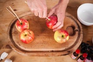Halloween Recipe Vampire Apples