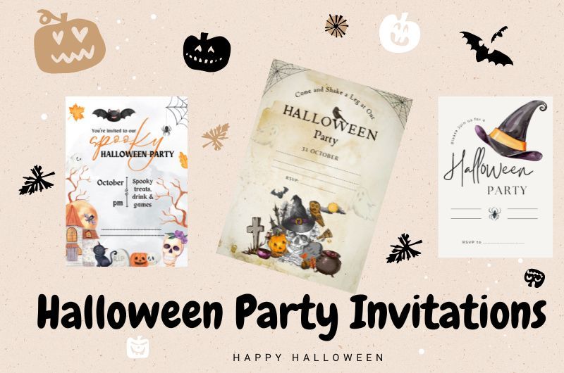 Spooky Halloween Party Invitation