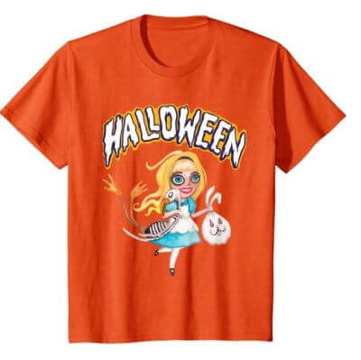 Halloween Kids Shirt Mockup