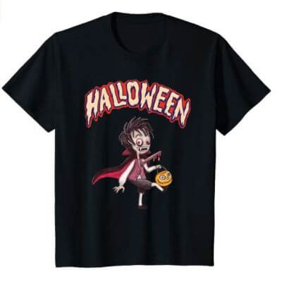 Halloween Kids Shirt Mockup