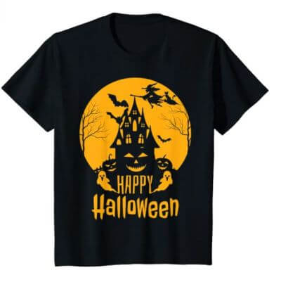 Halloween Kids Shirt Mockup