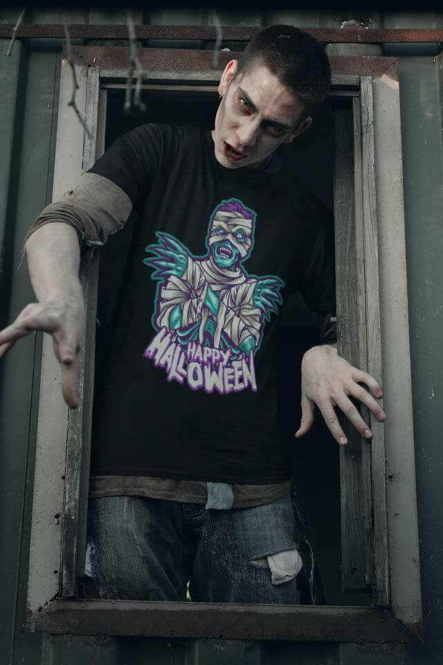 Halloween T-Shirt Mockup