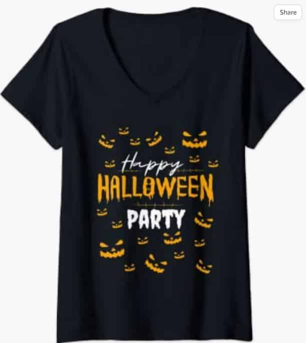 Halloween V-Neck t-Shirts 12