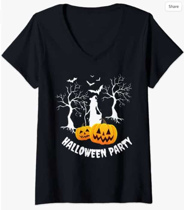 Halloween V-Neck t-Shirts 13