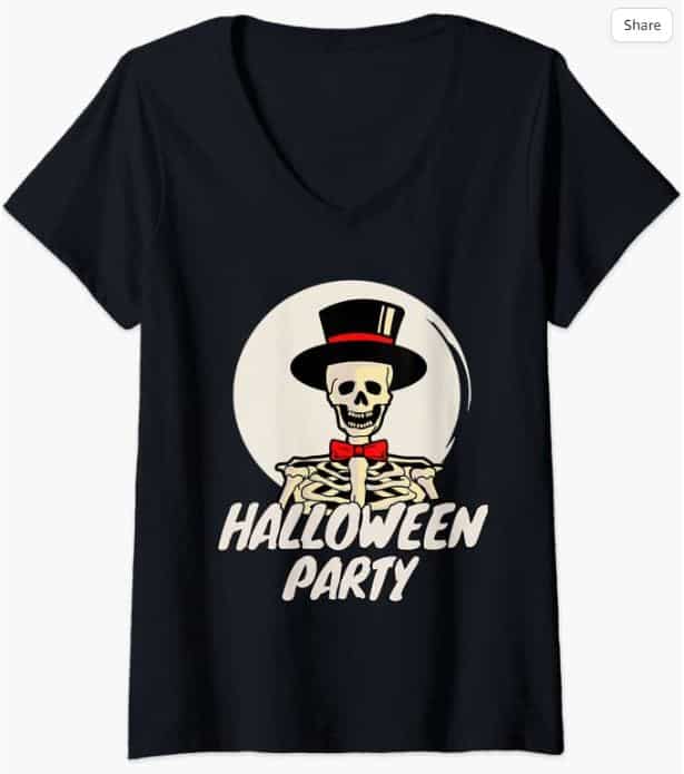 Halloween V-Neck t-Shirts 9