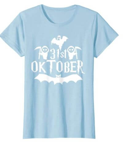 Halloween Woman T-Shirt Woman Mockup