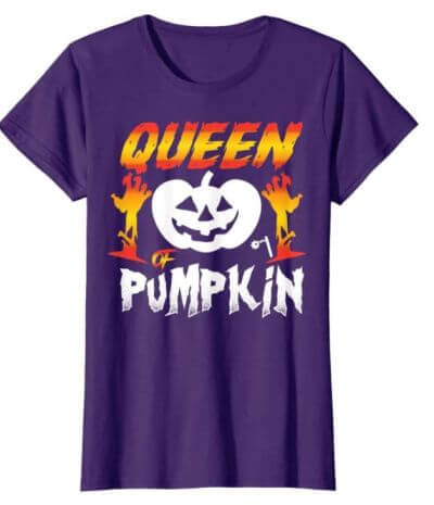 Halloween Woman T-Shirt Woman Mockup