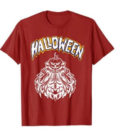 Jack O Lantern Shirt Mockup