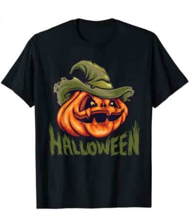 Jack O Lantern Shirt Mockup