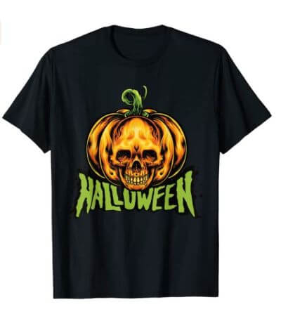 Jack O Lantern Shirt Mockup