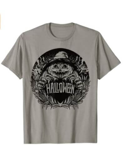 Jack O Lantern Shirt Mockup